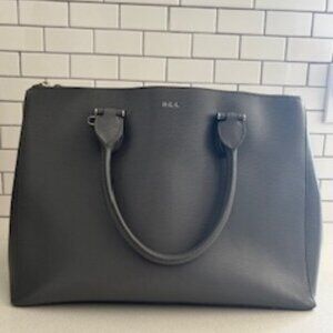 Ralph Lauren Newbury Double Zip Satchel